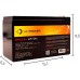 BATERIA SELADA 12V DE 7A GETPOWER