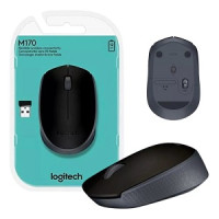 Mouse Optico Wireless M170 Preto 910-004940 LOGITECH@ Mouse Optico Wireless M170 Preto 910-004940 LOGITECH@