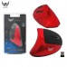 Mouse Wireless Vertical Vermelho Ltomex