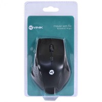 Mouse Optico Sem Fio 2.4 GH 1200 DPI ERGO DM110 Vinik