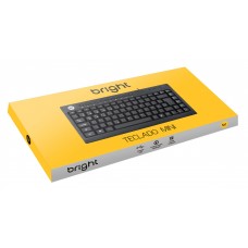 Mini Teclado USB Multimidia Bright