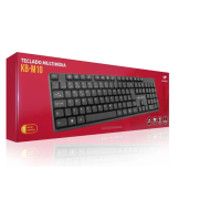 Teclado Usb Multimidia C3 Preto KB-M10BK Teclado Usb Multimidia C3 Preto KB-M10BK