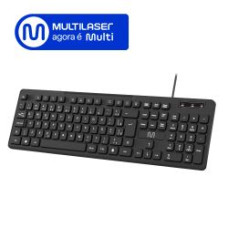 Teclado Usb Basico Slim Preto TC300 Multilaser