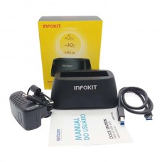 DOCK STATION INFOKIT HD E SSD 2.5 E 3.5 SATA 3/USB 3.0 ECASE Z320